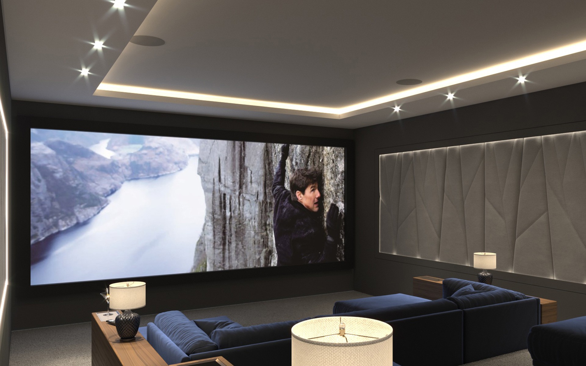 Fabric Panelling Modus Cinemas